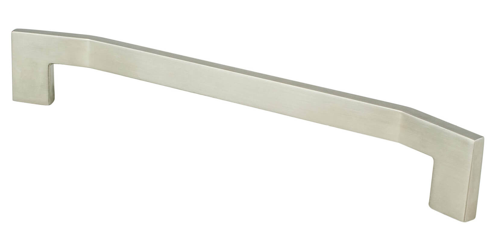 Angle 224mm CC Brushed Nickel Pull